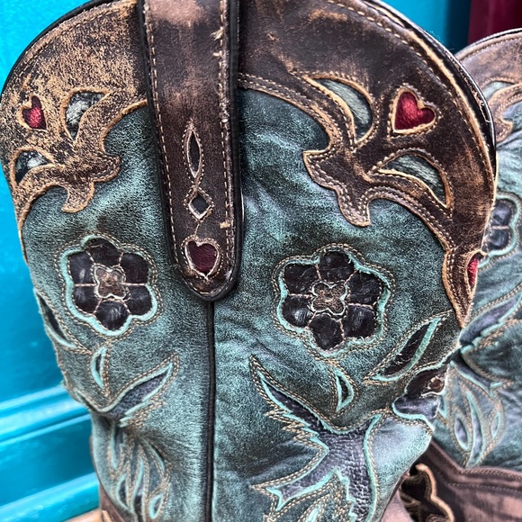 Dan post bluebird western boots size 9 gorgeous and great condition Yellowstone - Picture 4 of 14